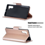 Samsung Galaxy Note 10 Hoesje Vlinders en Schuine Flap