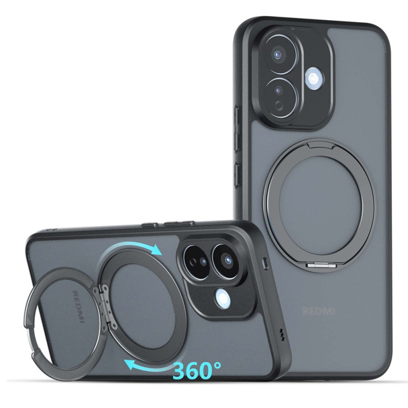 Premium magnetische hoes voor de Xiaomi Redmi Note 17 Pro 5G met 360° draaibare houder