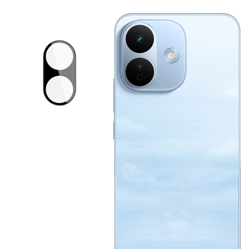 Beschermglas van gehard glas voor de Xiaomi Redmi Note 17 Pro 5G (zwarte rand)