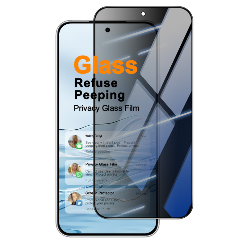 Anti-spionage beschermglas van gehard glas voor het scherm van de Xiaomi Redmi Note 17 Pro 5G