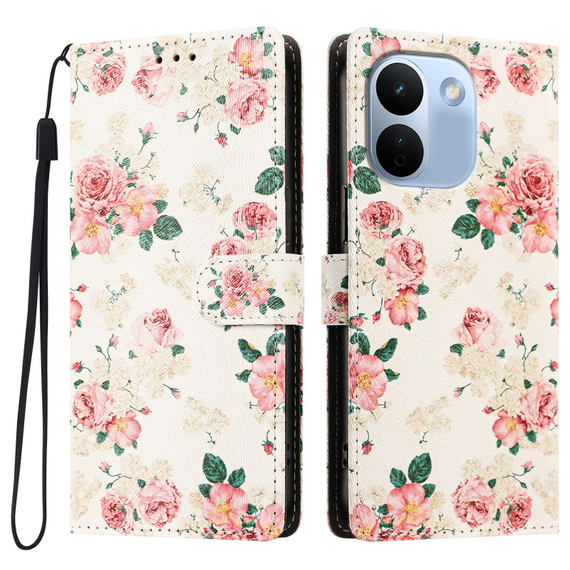 Hoesje voor Xiaomi Redmi Note 17 Pro Max 5G met Liberty-bloemenmotief