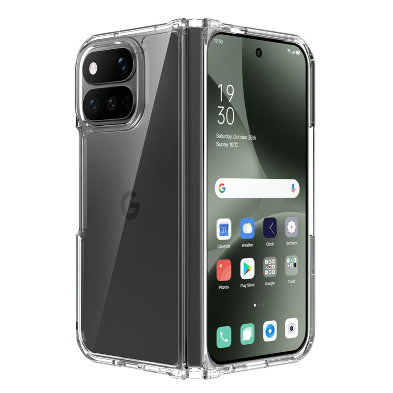 Doorzichtige magnetische hoes voor de Google Pixel 11 Pro Fold