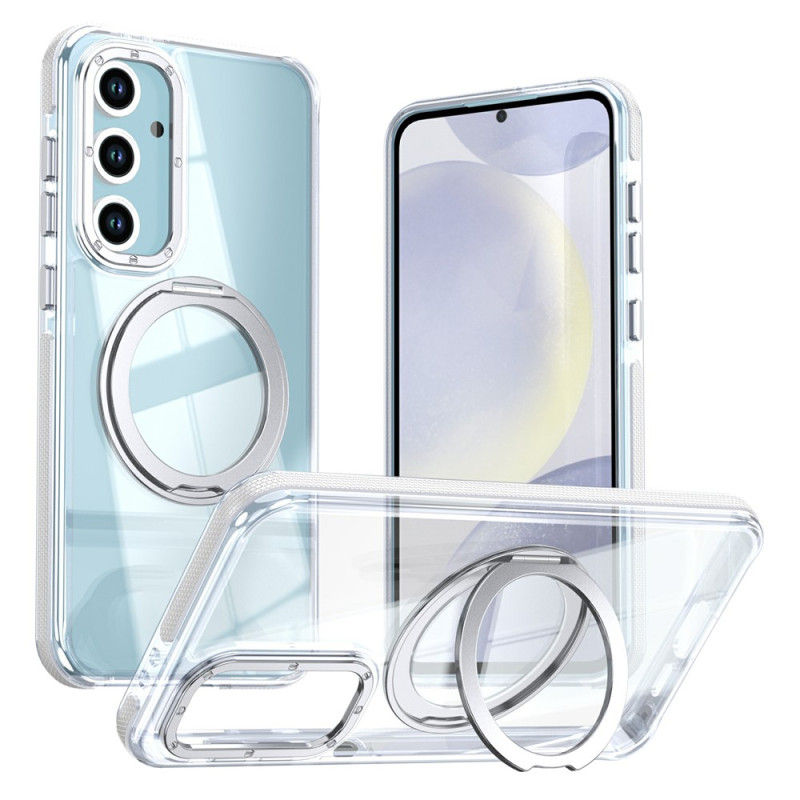 Doorzichtige hoes voor de Samsung Galaxy S26 FE met magnetische ring