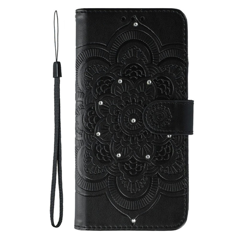Hoesje voor Samsung Galaxy S26 FE Mandala Strass