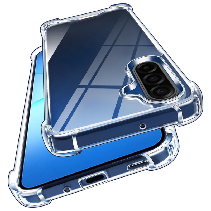Doorzichtige, schokbestendige, versterkte hoes voor de Samsung Galaxy S26 FE