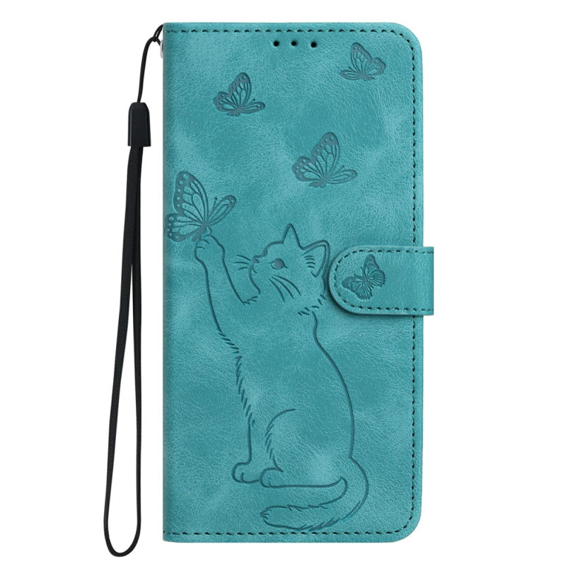 Hoesje voor Samsung Galaxy S26 FE met kattenafdruk