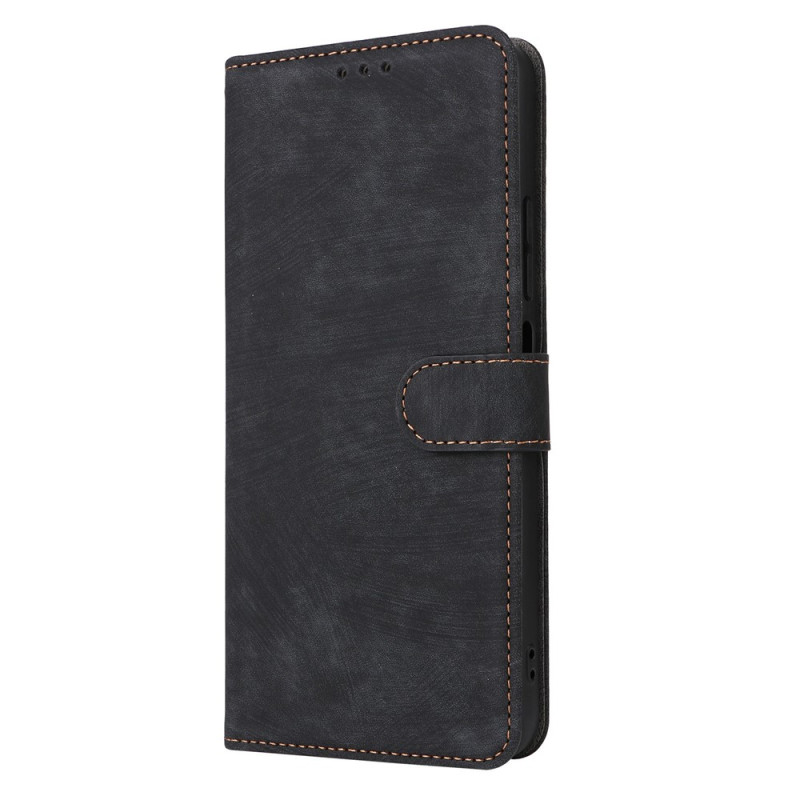 Xiaomi Redmi 17C 5G-hoesje met suède-look en draagriempje (RFID)