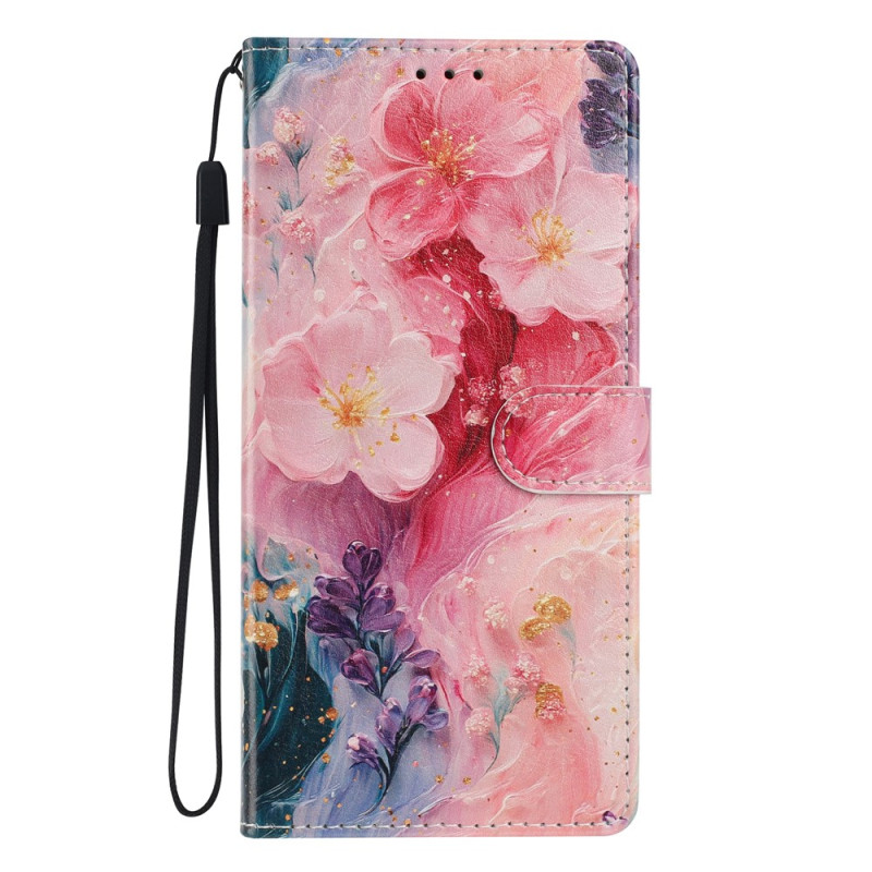 Xiaomi Redmi 17C 5G-hoesje met bloemmotief