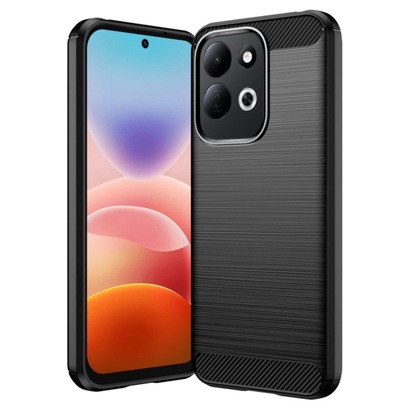 Xiaomi Redmi 17 5G / 4G-hoesje van geborsteld koolstofvezel