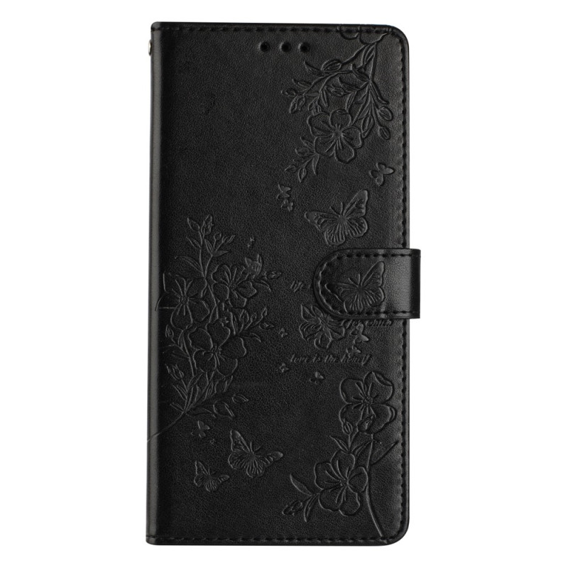Xiaomi Redmi 17 5G / 4G-hoesje met bloemenprint