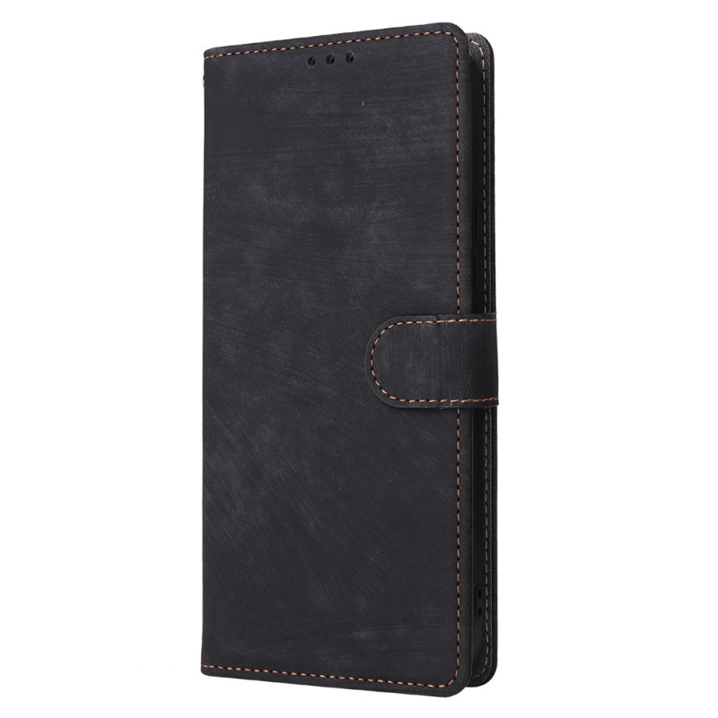 Poco F9 Ultra-hoesje met suède-look en draagriem (RFID-bescherming)