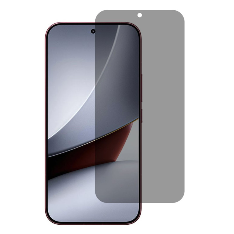Anti-spionagehoesje van gehard glas voor de Poco F9 Ultra
