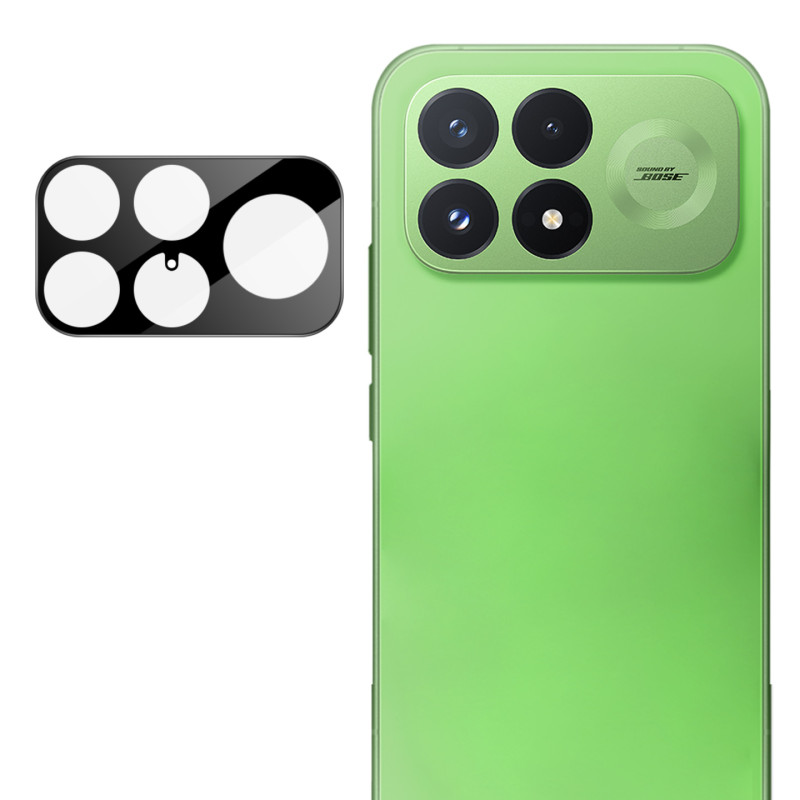 Beschermglas van gehard glas voor de Poco F9 Pro (zwarte versie)