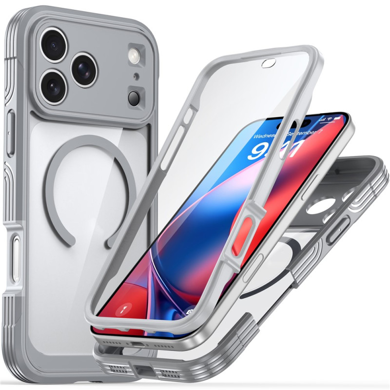 Magnetisch hoesje voor iPhone 18 Pro / 17 Pro met gehard glas