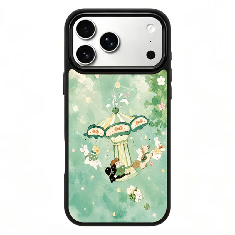 Magnetisch iPhone 18 Pro / 17 Pro-hoesje Wood Art Beauty