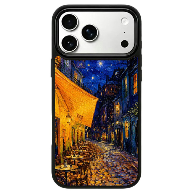 iPhone 18 Pro / 17 Pro-hoesje met dynamisch kunstzinnig ontwerp