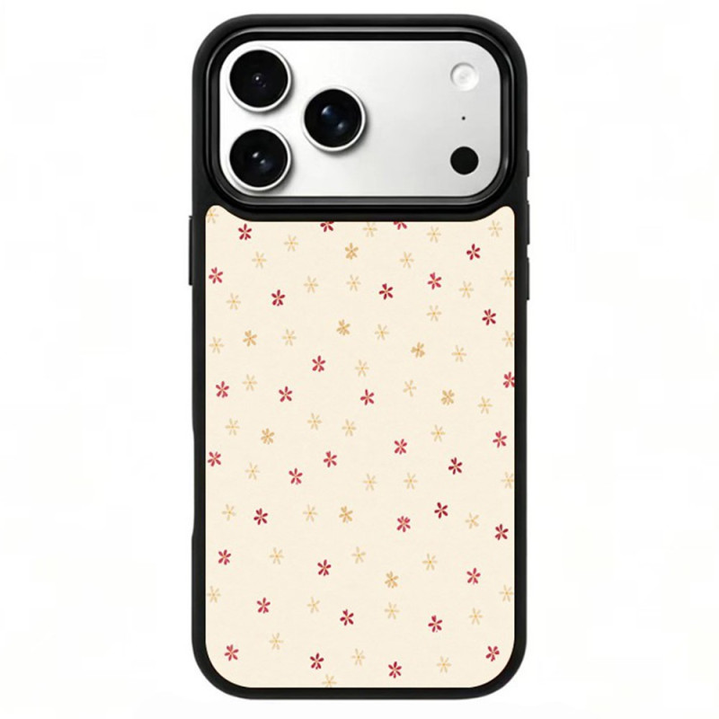 Magnetisch iPhone 18 Pro / 17 Pro-hoesje van Five Elements met bloemetjesmotief