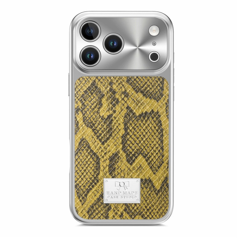 Magnetisch iPhone 18 Pro / 17 Pro-hoesje met slangenmotief