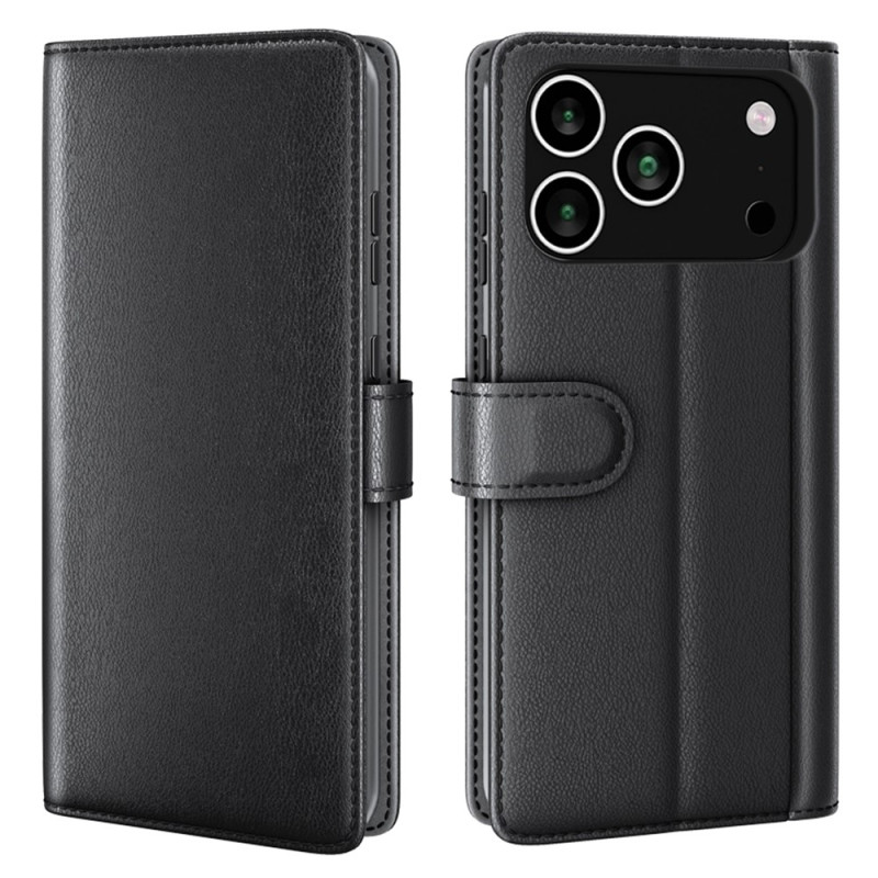 Hoesje voor iPhone 18 Pro Max / 17 Pro Max van echt leer