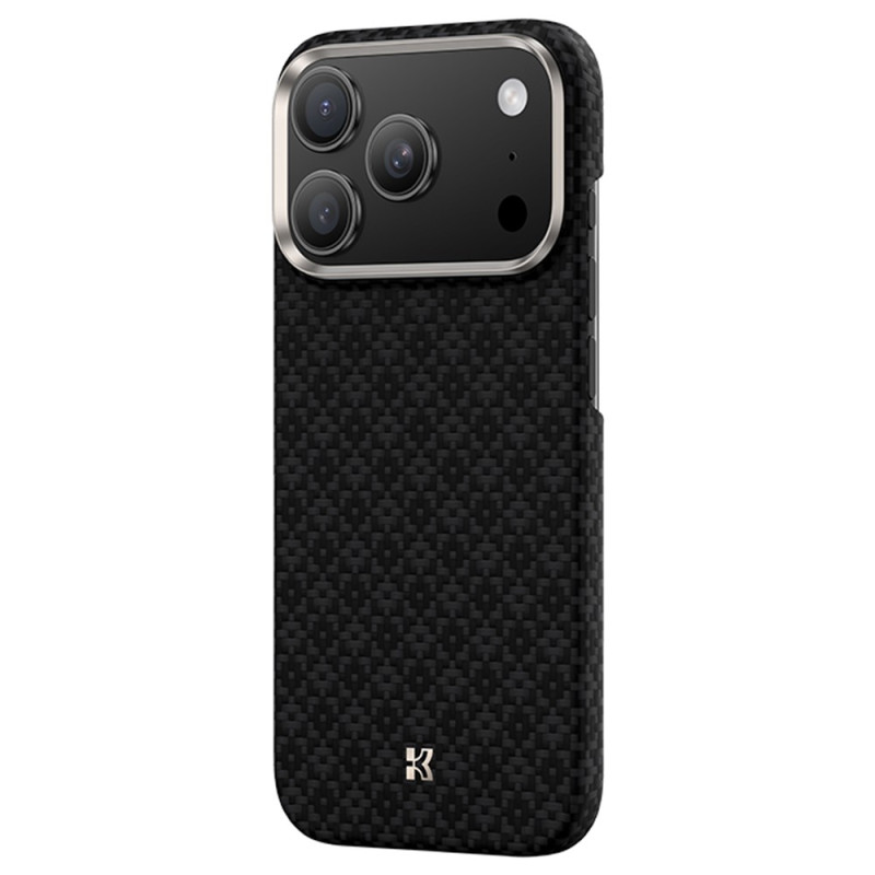 BENKS iPhone 18 Pro Max / 17 Pro Max-hoesje van echt aramide (Kevlar)