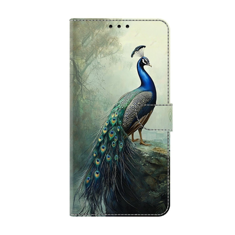 iPhone 18 Pro Max / 17 Pro Max-hoesje met pauwmotief