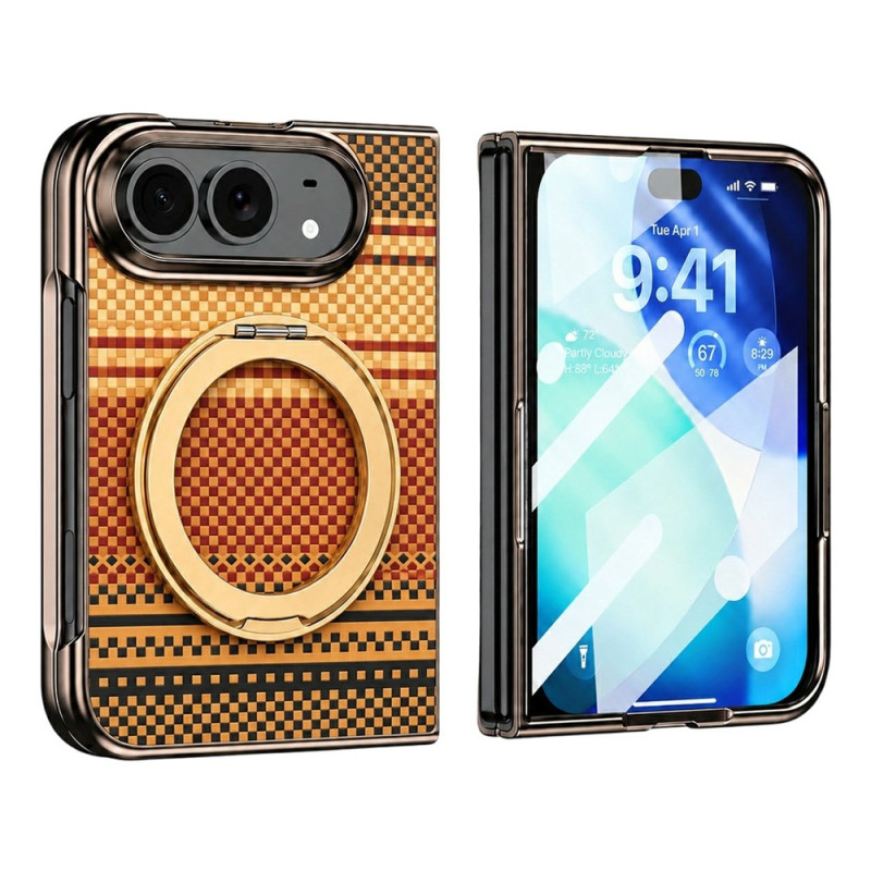 Coque iPhone Duo Magnétique Texture Fibre d’Aramide