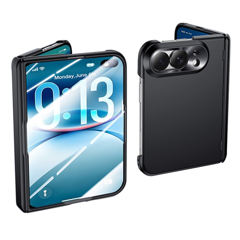 Coque iPhone Duo Fine avec Protection Charnière et Verre Trempé