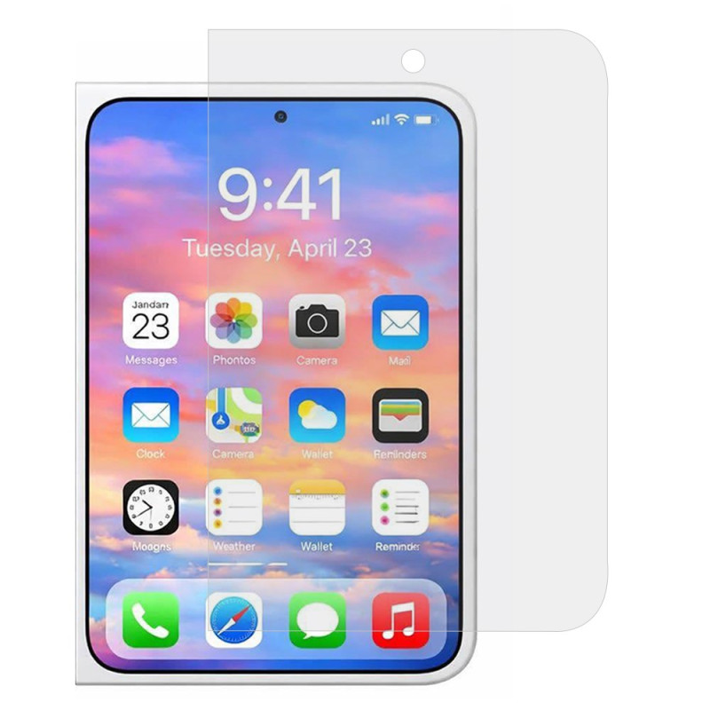 Film de Protection HD pour Écran Extérieur iPhone Duo
