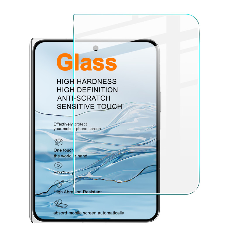Protection en Verre Trempé pour Écran Extérieur iPhone Duo