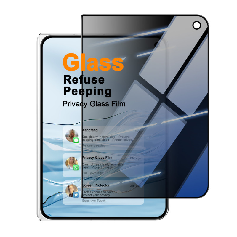 Protection en Verre Trempé Anti-Espion pour Écran iPhone Duo