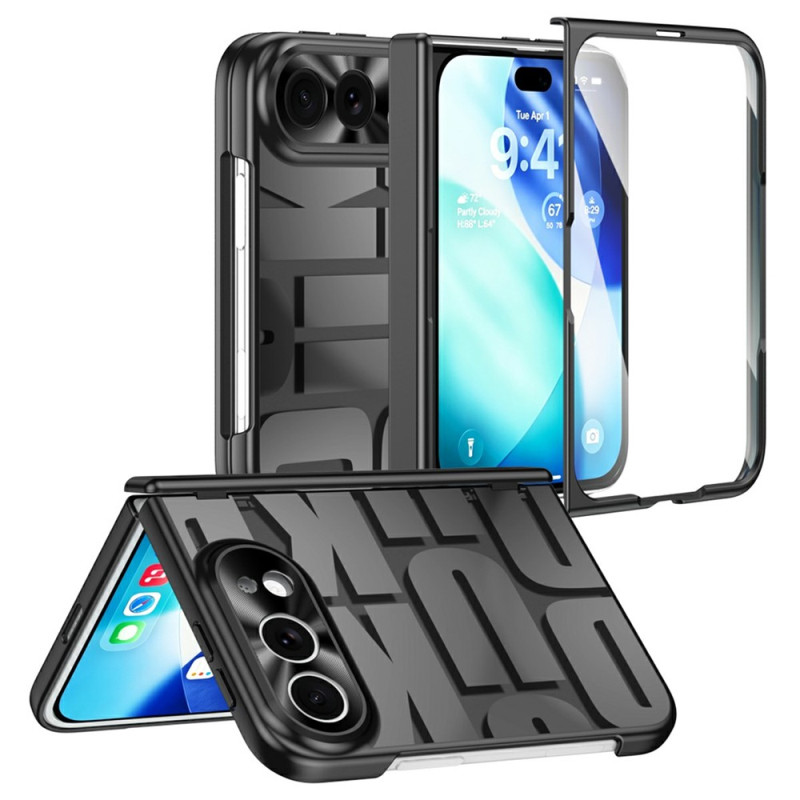 iPhone Duo-hoesje met galvanische afwerking en gehard glas