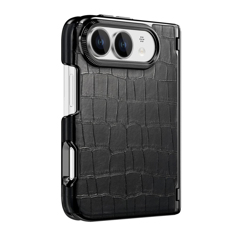 iPhone-hoesje Duo Crocodile met dubbel scharnier