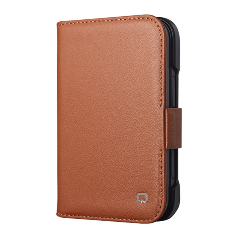 iPhone Duo-hoesje van echt leer