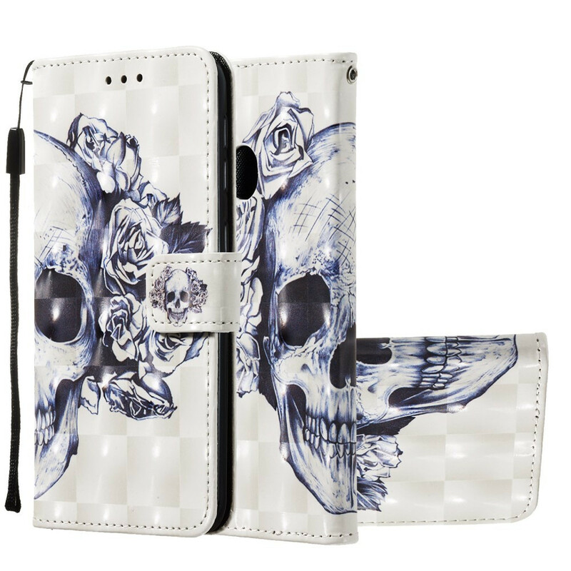 Samsung Galaxy A20e Schedel en gekruiste beenderen Case