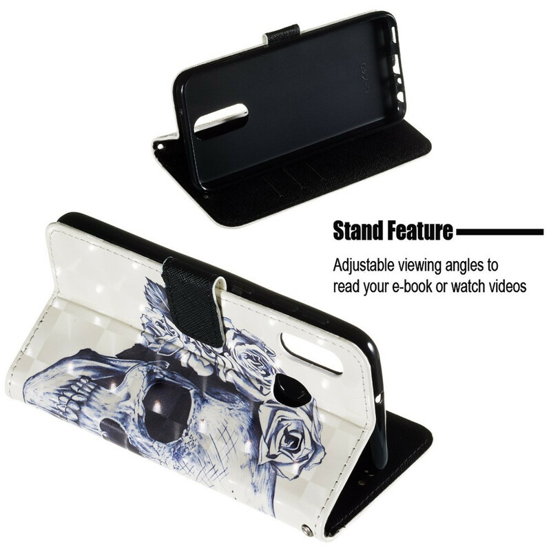 Samsung Galaxy A20e Schedel en gekruiste beenderen Case