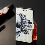 Samsung Galaxy A20e Schedel en gekruiste beenderen Case