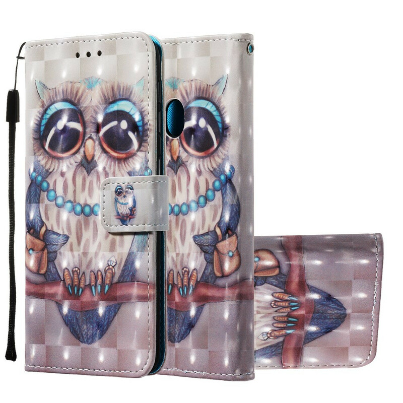 Samsung Galaxy A20e Hoesje Miss Owl