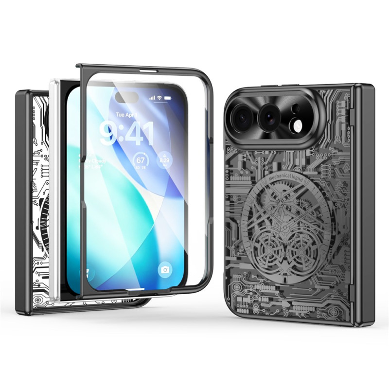 iPhone Duo Mechanical Legend-hoesje met gehard glas