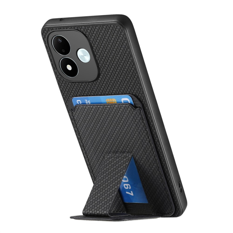 Coque Xiaomi Redmi Note 17 5G / 4G Porte-Carte et Support Pliable