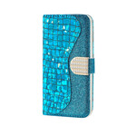 Samsung Galaxy A20e Croco Diamant Hoesje