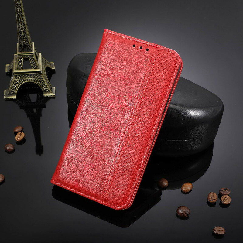 Flip Cover Xiaomi Mi A3 leer effect stijlvol