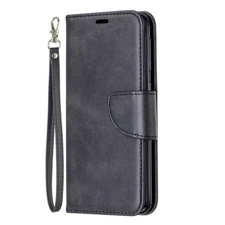 Samsung Galaxy A20e Hoesje Gladde Schuine Klep