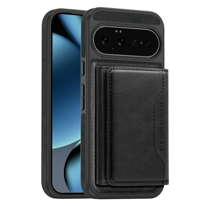 Google Pixel 11-hoesje in lederlook met magnetische kaarthouder