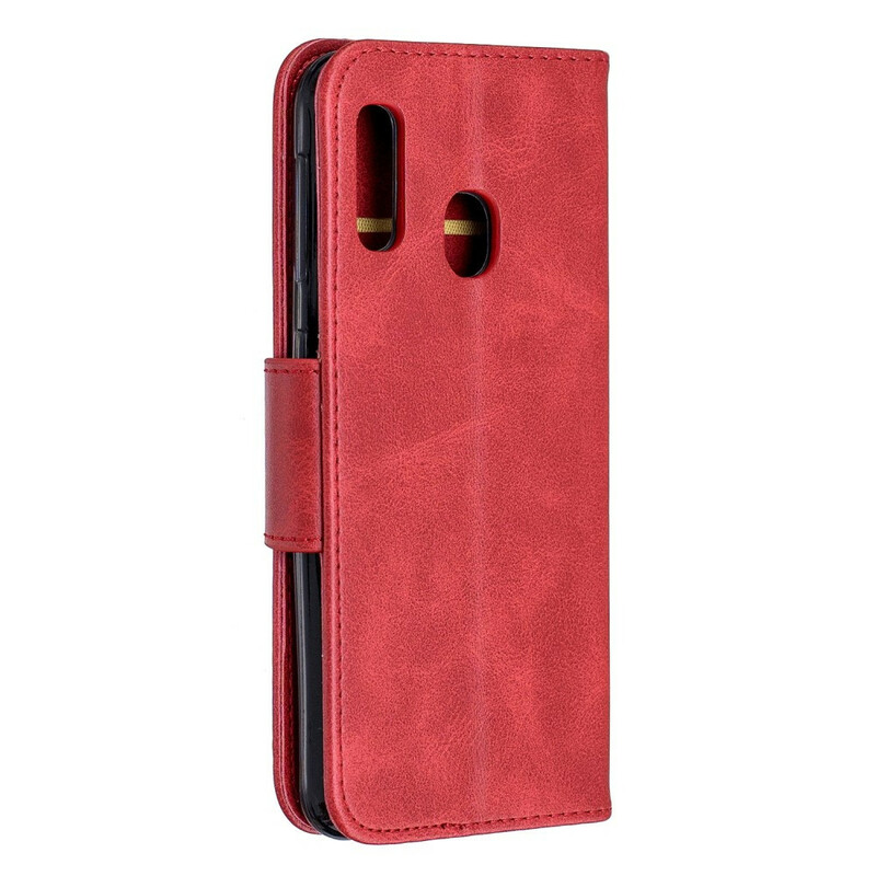 Samsung Galaxy A20e Hoesje Gladde Schuine Klep Samsung Galaxy A20e Hoesje Gladde Schuine Klep