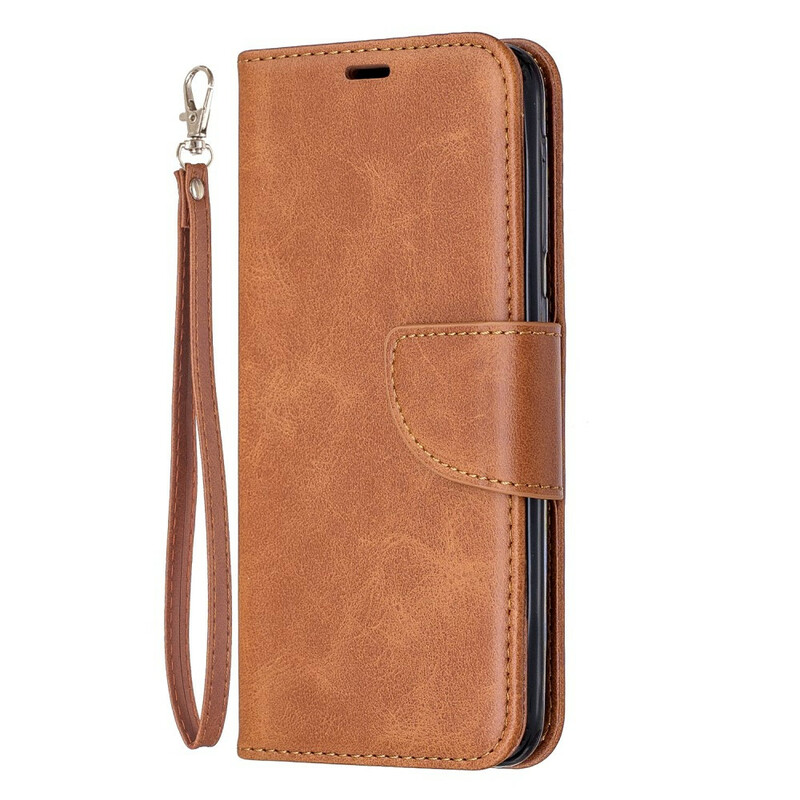 Samsung Galaxy A20e Hoesje Gladde Schuine Klep Samsung Galaxy A20e Hoesje Gladde Schuine Klep