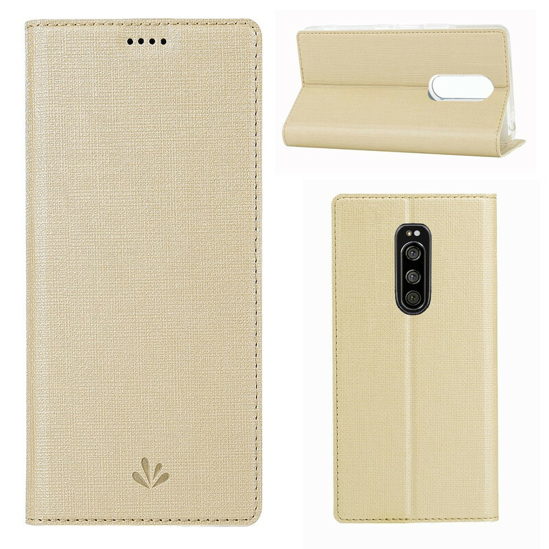 Sony Xperia 1 getextureerde Flip Cover
