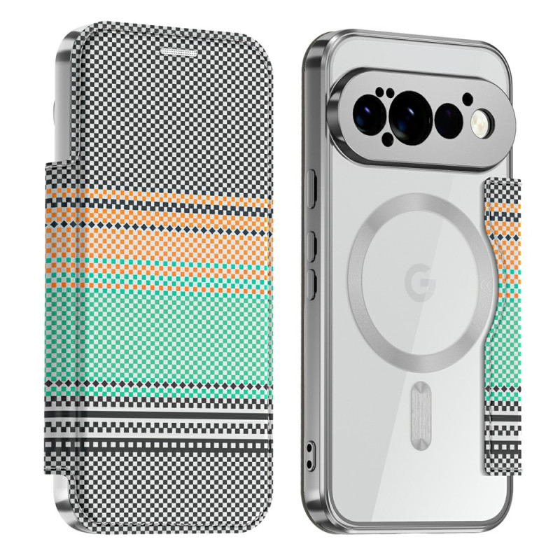 Magnetische Flip Cover voor Google Pixel 11 Pro met RFID-bescherming
