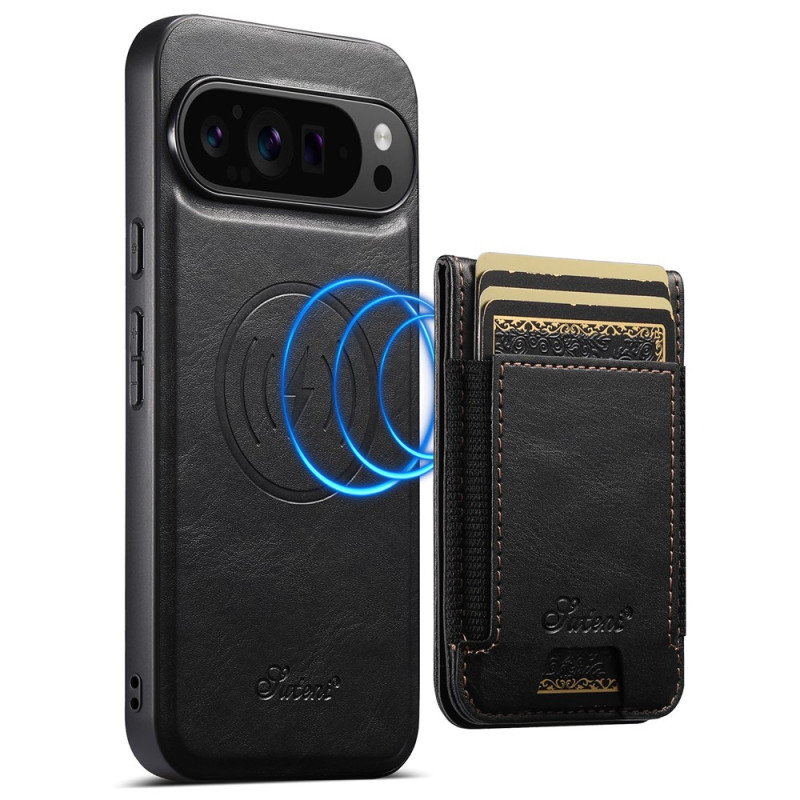 Magnetische Google Pixel 11 Pro-hoes met afneembare kaarthouder van SUTENI