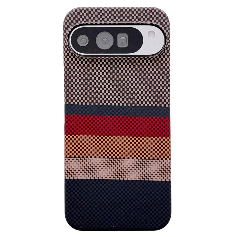 Google Pixel 11 Pro XL-hoesje met magneetsluiting en aramidevezel-look