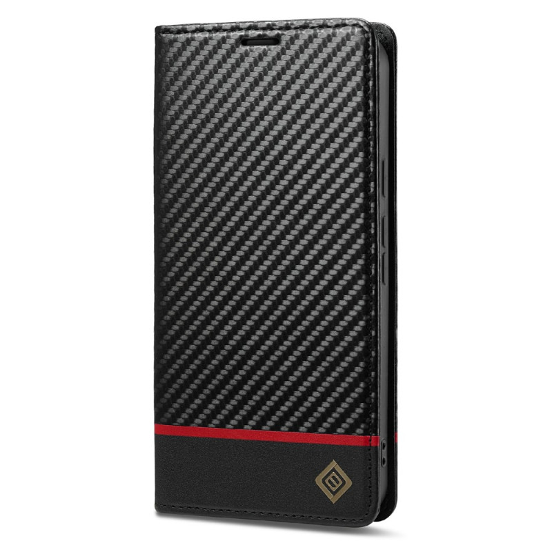Flipcover voor Google Pixel 11 Pro XL van koolstofvezel van LC.IMEEKE